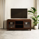 Dita - TV Stand - Walnut - Atlantic Fine Furniture Inc