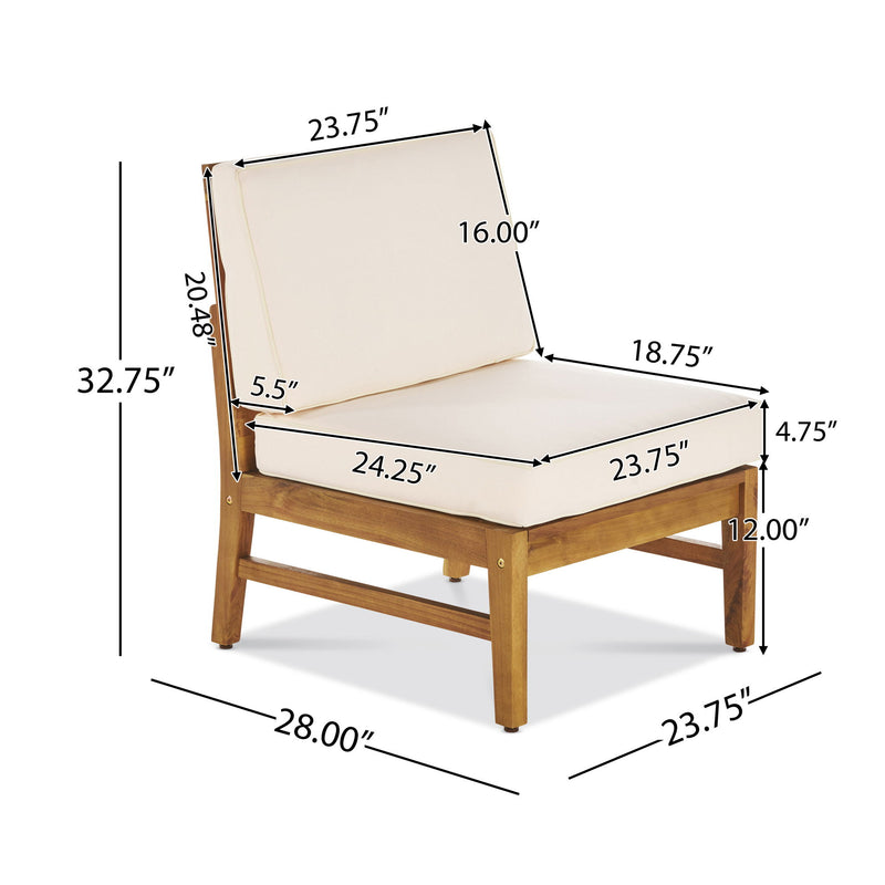 Perla - 5 Pieces Sofa Set
