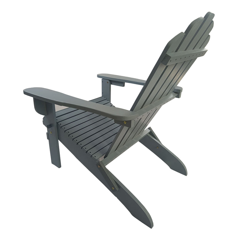 Outdoor Or Indoor Adirondack Chair - Walnut