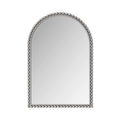 Vintage Iron Art Arch Mirror, Wall Hanging Or Table Display