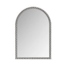 Vintage Iron Art Arch Mirror, Wall Hanging Or Table Display