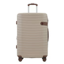 4 Piece Luggage Suitcase Set, Hard Shell Lightweight Expandable Travel Luggage With 4 Packing Cubes