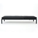 Modern Chaise Lounge With Wate Resistant Fabric Cushions