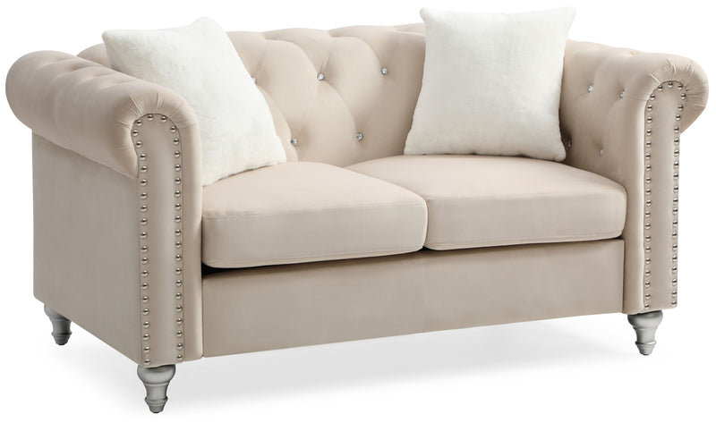 Stylish Contemporary Loveseat