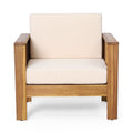 Slat Design Club Chairs With Cushions