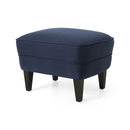 Enchante - Living Room Set With Tufted Back Club Chair And Ottoman