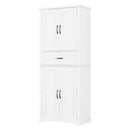 Bathroom Storage Cabinet With Multifunctional Storage Space, Drawer With Slide Rails, Adjustable Shelf