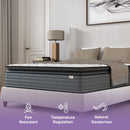 Isabella - 14" Hybrid Pillow Top Mattress