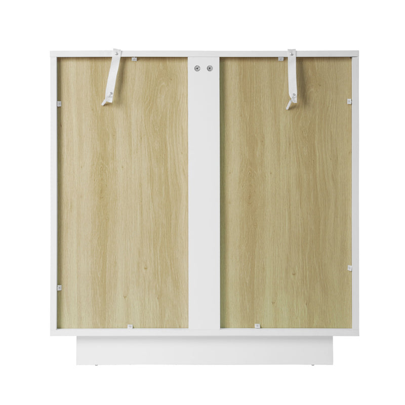 Storage Cabinet With Acrylic Door For Living Room