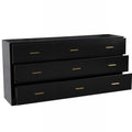 Modern Drawer Dresser For Bedroom, Ample Storage Wide Chest Of Drawers
