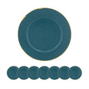 Polypropylene Charger Plate (Set of 8) - Blue