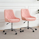 Adjustable And Space-Saving Chair With Golden Electroplated Legs