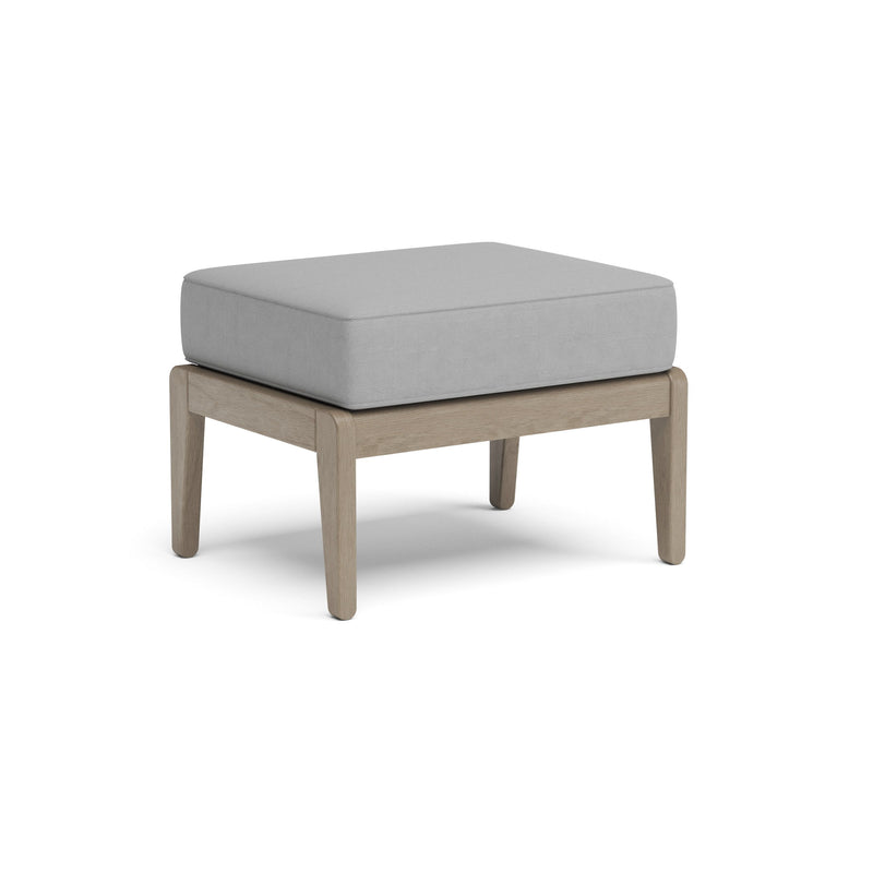 Sustain - Outdoor Ottoman - Wood - Dark Gray - 17.25"