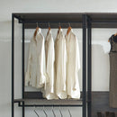 Monica - Wood Walk In Closet System & Modular Design Melamine - Rustic