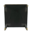 House Beatrice - Accent Chair With Pillow - Tan Synthetic Leather & Charcoal