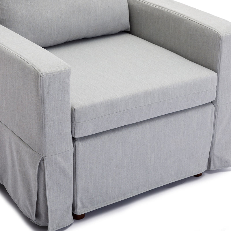 Single Seat Module Sofa Sectional Couch Seat Cushion And Back Cushion Removable And Washable