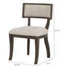Marie - Upholstered Dining Chair (Set of 2) - Beige