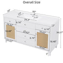 Modern Bathroom Vanity With Sink, Soft Close Drawers