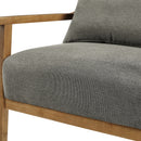 Reagan - Arm Accent Chair With Lumbar Pillow