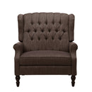 Dunham - Contemporary Fabric Tufted Oversized Pushback Recliner