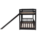 Bunk Bed With Convertible Ladder And Slide