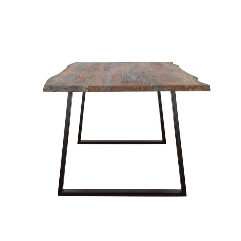 Ditman - Live Edge Dining Table - Gray Sheesham