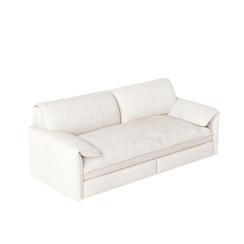 Pull Out 3 In 1 Convertible Sleeper Sofa With Side Storage, Multi Functional