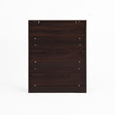 Freestanding Wooden Shoe Cabinet, 4 Tier Organizer With Drawer