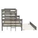 Detachable Design Bunk Bed With Ladder
