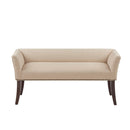 Elegant Design Bench Upholstery, Solid Wood Frame