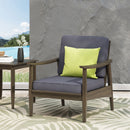 Emmry - Outdoor Acacia Wood Club Chair