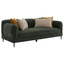 Jade - 2 Piece Chenille Upholstered Sofa Set