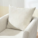 Modern Accent Upholstered Armchair With Pillow