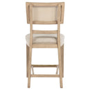 Kailani - Radio Weave Cane Counter Dining Side Chair (Set of 2) - Beige Oak