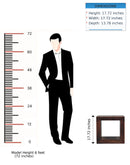 Solis - Open Side Table - Brown