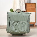 Foldable Portable Camping Chair With Carry Bag 14 Position Adjustable Recliner For Adults Cotton & Metal Frame For Outdoor Travel, Picnic, Or BBQ - Light Green