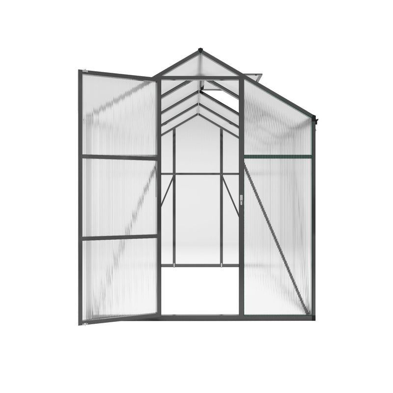 Gain Height Windproof Greenhouse With Raised Base