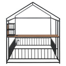 House Frame With Desk, Shelves, Power Outlets And USB Ports