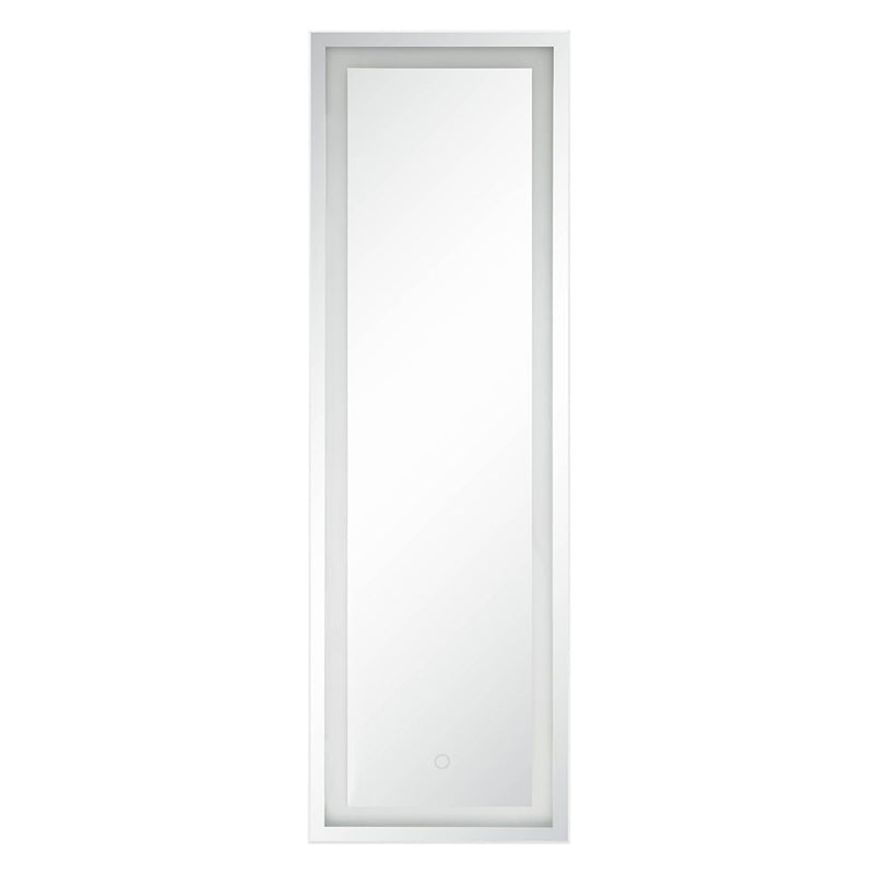 Dominic - Floor Mirror With LED - Mirrored