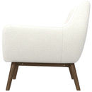 Panom - Lounge Chair - Brown / White