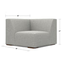 Rex - Corner Sofa Module - Gray
