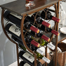 11 Bottle Wine Bakers Rack, 5 Tier Freestanding Wine Rack With Hanging Wine Glass Holder And Storage Shelves, Wine Storage Home Bar For Liquor And Wine Storage for Kitchen, Dining Room