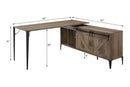 Zakwani - Writing Desk w/USB - Atlantic Fine Furniture Inc