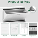 Modern Shoe Storage Cabinet With 3 Flip Drawers And Metal Frame For Entryway - Brushed Nickel