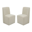 Waterfall - Upholstered Dining Chair (Set of 2) - Beige