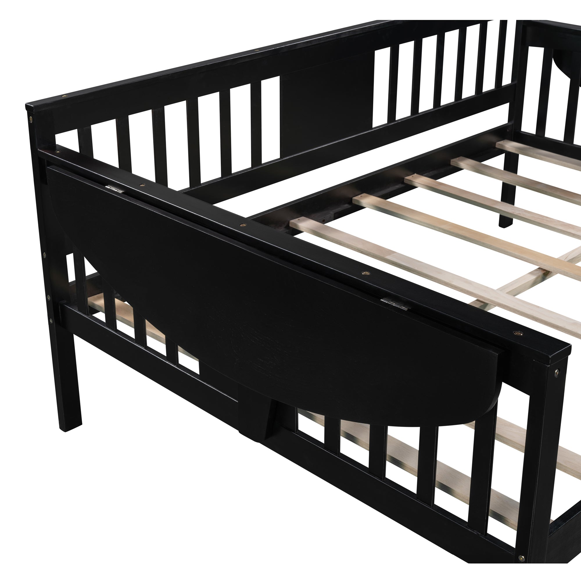 Full size Daybed, Wood Slat Support, Espresso