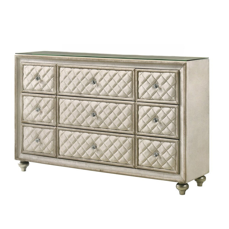 Lucienne - Dresser - Beige Velvet