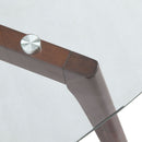 Modern Coffee Table With Wood Construction And Compact Design