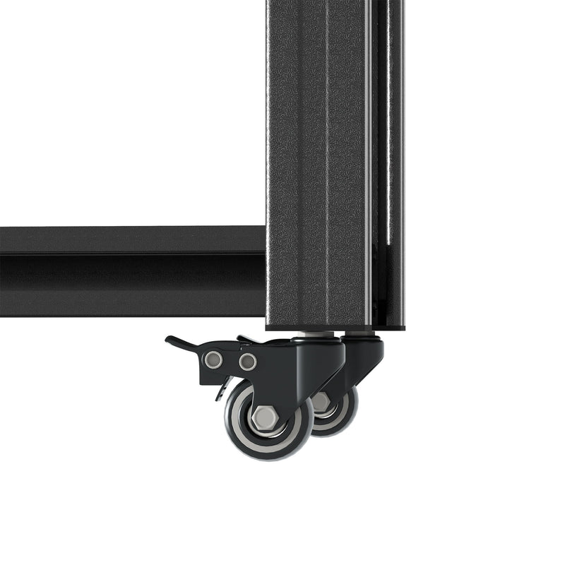 Heavy Duty Adjustable Metal Shelving Unit With Pegboard And Wheels For Multipurpose Storage