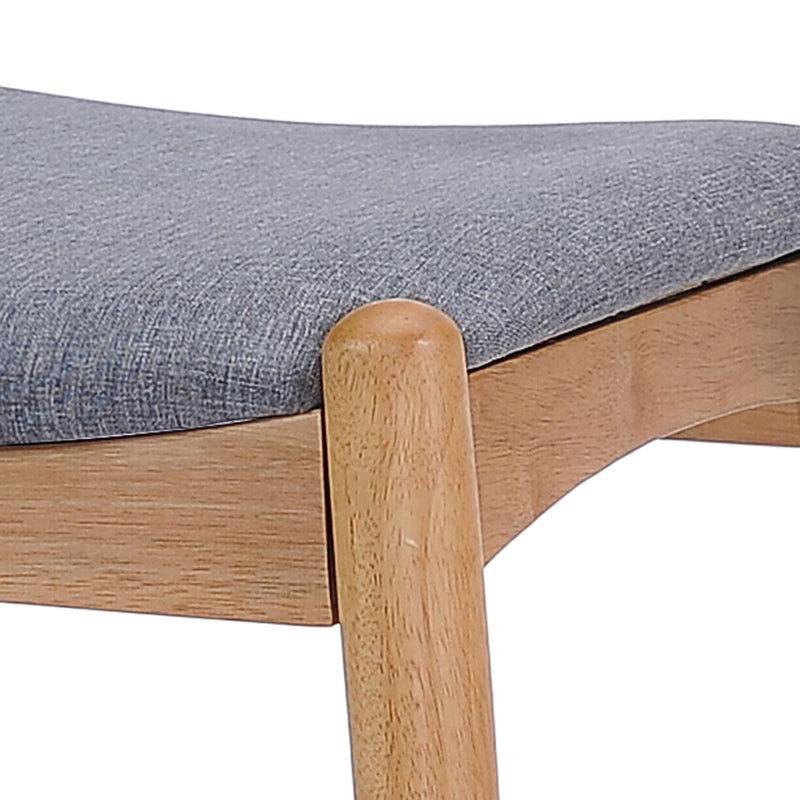 Candescent - Dining Chair With Curved Back And Wood Frame (Set of 2)